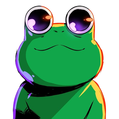 Peeking Frog